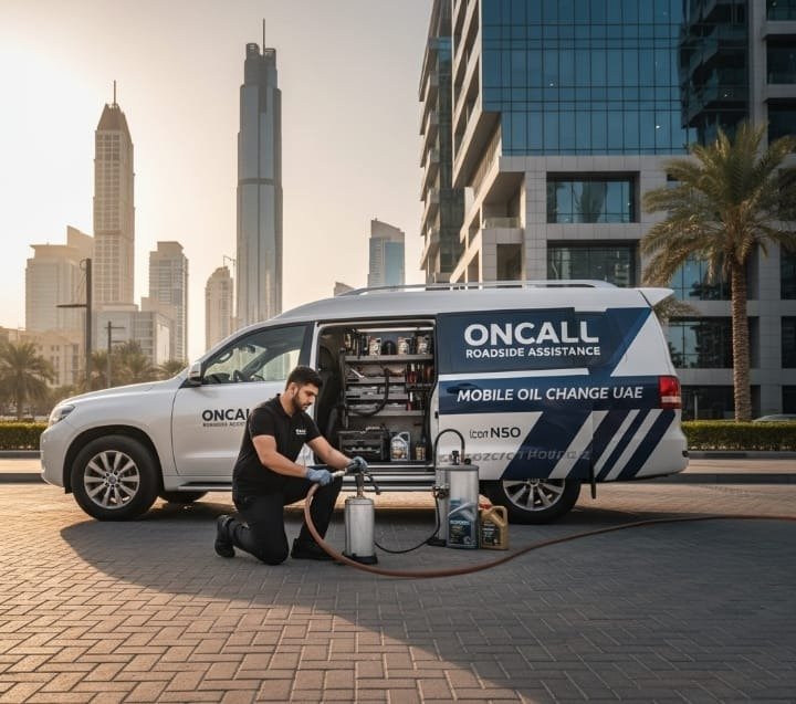 The Desert Oasis of Convenience: Why Mobile Oil Changes are a Game-Changer in the UAE image