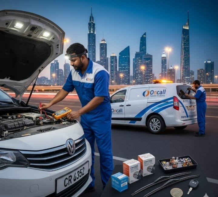 See Clearly, Drive Safely: Your Guide to Essential Car Light & Car Key Battery Maintenance in the UAE image