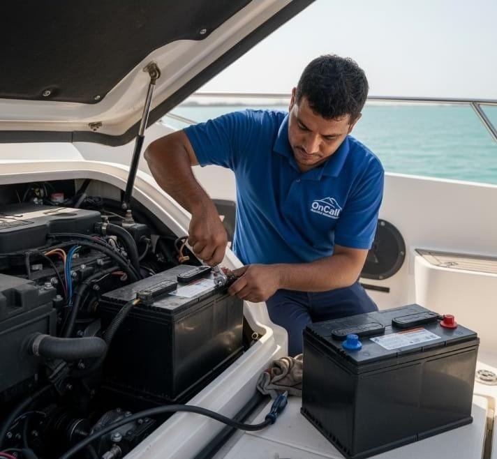 Don't Let a Dead Boat Battery Ruin Your UAE Adventure! image